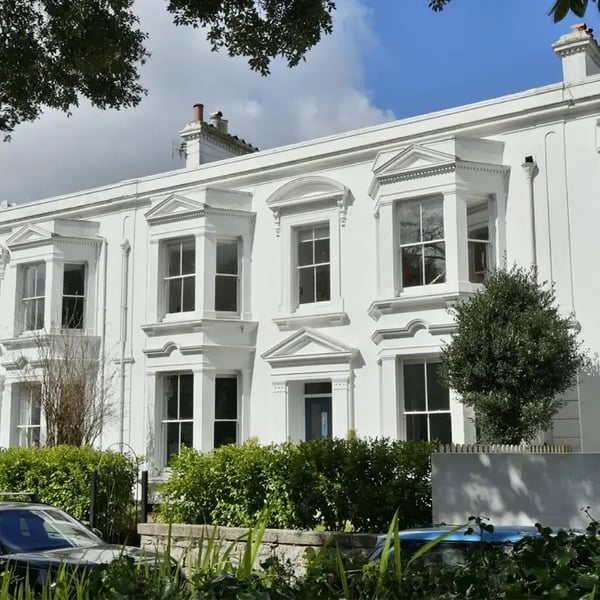 External image of a traditional Edwardian terrace property