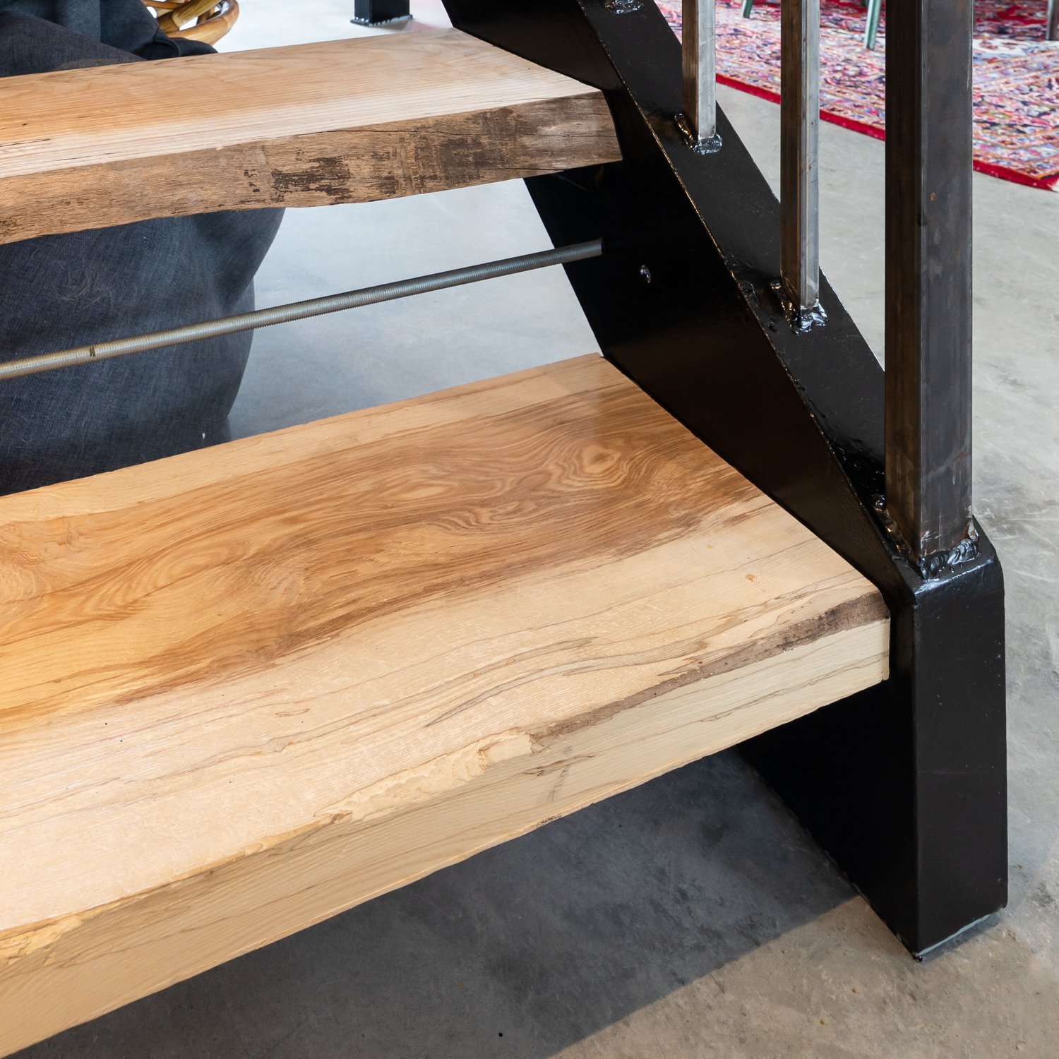 Märraum Architects_Chapel Porth_Full House renovation_Stair Detail 3 Sq