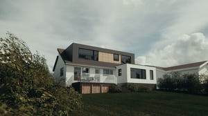 Concept for contemporary dormer extension