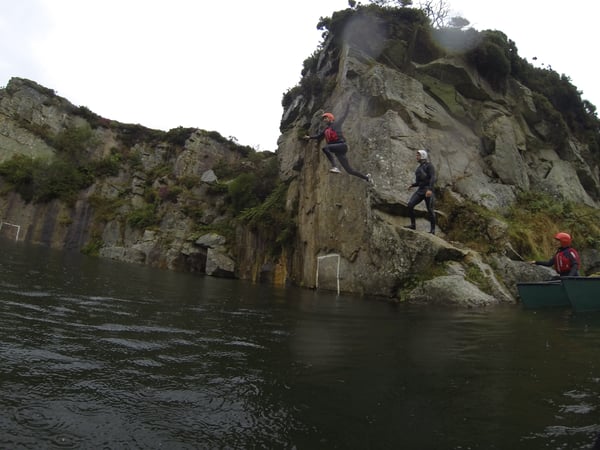 Marraum Architects jumping into the sea