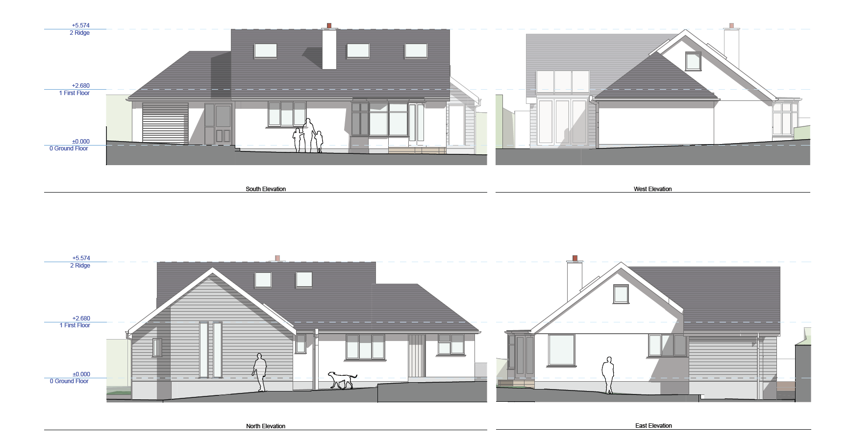 Märraum Architects_Falmouth_Loft extension_elevation-1