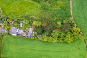 Image of a site taken from a drone